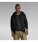 G-Star Kapuca s kapuco Premium Core Zip Hoodie črna