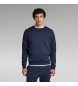 G-Star Premium Core marinblå sweatshirt