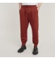 G-Star Pantalón de felpa Premium Core Type C rojo