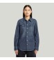 G-Star Camicia slim western blu scuro