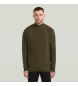 G-Star Structure Half pullover green
