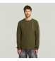 G-Star Structure green jumper