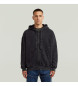 G-Star Sweatshirt solta lavada preta