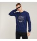 G-Star Sudadera Originals Underground azul