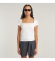 G-Star Camiseta Sweet Heart Slim blanco