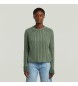 G-Star Green washed jumper