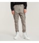 G-Star 3D hlače Skinny Cargo 2.0 z žepom na zadrgo sive barve