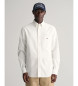 Gant Regular Fit Oxford-skjorte hvid