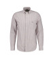Gant Camisa Oxford de ajuste regular com riscas vermelhas finas