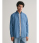 Gant Camicia blu vestibilità regolare
