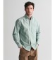 Gant Chemise Oxford à coupe régulière turquoise