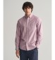 Gant Camisa Oxford Regular Fit lila