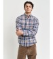 Gant Oxford Regular Fit Archive Checked Oxford Shirt pink