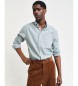 Gant Regular Fit Oxford Hemd Archiv grün gestreift