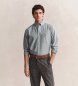 Gant Chemise Oxford Regular Fit Verte