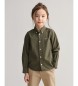 Gant Chemise Oxford Shield verte