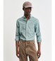 Gant Slim Fit Stretch Oxford Hemd grn