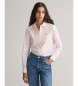 Gant Stretch Oxford Slim Fit Shirt pink