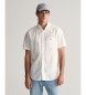 Gant Regular Fit shirt in white poplin