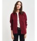 Gant Maroon corduroy Regular Fit Shirt