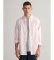 Gant Regular Fit Roze Popeline Overhemd