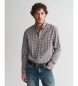 Gant Regular Fit Lightweight Twill Vichy Plaid Regular Fit Shirt