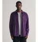Gant Lilac corduroy Relaxed Fit shirt