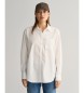 Gant Relaxed Fit white poplin shirt