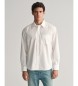 Gant Relaxed Fit Heritage Poplin Shirt vit