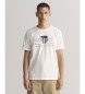 Gant Archive Shield T-shirt blanc