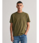 Gant T-shirt Regular Fit Shield verde
