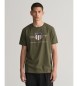 Gant Archive Shield T-shirt grøn