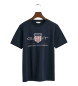 Gant Archive Shield T-shirt för tonåringar marinblå marinblå