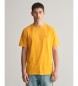 Gant T-shirt com estampado gráfico Amarelo Sunfaded