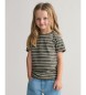 Gant Striped T-shirt green