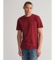 Gant Schild T-shirt rood