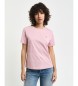 Gant Skjold T-shirt pink