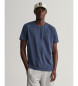 Gant T-shirt Sunfaded marinblå