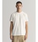 Gant T-shirt Tonal Archive Shield bianca