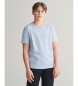 Gant T-shirt młodzieżowy Tonal Shield niebieski