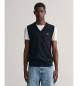 Gant Classic cotton waistcoat navy