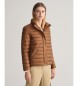 Gant Braune leichte Daunenjacke