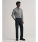 Gant Twill regular fit chino trousers black