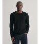 Gant Merino Wool Extra Fine Sweater sort