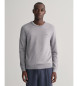 Gant Jersey Extrafino de Lana Merino gris