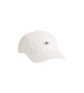 Gant White cotton twill cap