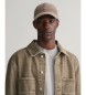 Gant Corduroy Shield Cap brun