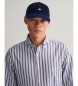 Gant Kepica Corduroy Shield Cap navy