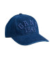 Gant Denim keps GANT 1949 Arch marinblå