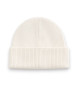 Gant Geribbelde wollen muts in beige